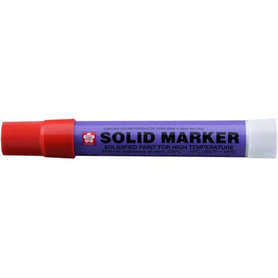 Sakura, Marqueur, Permanent-Marker Solid Breit, Rot (1x) Sakura, Marqueur, Permanent-Marker Solid Breit, Rot (1x)