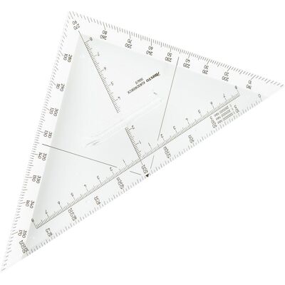 Aristo, Règle, Règle Aeronautis ch (22.50 cm, Matières plastiques) Aristo, Règle, Règle Aeronautis ch (22.50 cm, Matières plastiques)