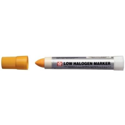 Sakura, Marqueur, Marqueur industriel Solid Marker à faible teneur en halogène, jaune (1x) Sakura, Marqueur, Marqueur industriel Solid Marker à faible teneur en halogène, jaune (1x)