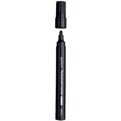 Quantore, Marqueur, Rundmarker, permanent, 1–1,5 mm, schwarz (1x) Quantore, Marqueur, Rundmarker, permanent, 1–1,5 mm, schwarz (1x)