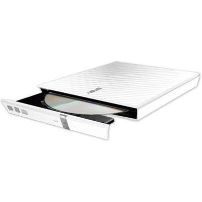 Asus Graveur DVD Externe Slim Sdrw-08d2s-U Lite (Blanc) (Graveur de DVD), Lecteur optique, Blanc Asus Graveur DVD Externe Slim Sdrw-08d2s-U Lite (Blanc) (Graveur de DVD), Lecteur optique, Blanc