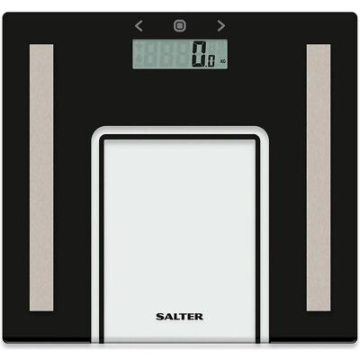 Salter, Pèse-personne, 9128 BFEU12 Glasanalyseskala - Schwarz (180 kg) Salter, Pèse-personne, 9128 BFEU12 Glasanalyseskala - Schwarz (180 kg)