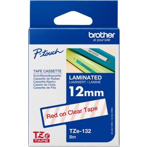 Brother Ruban d'étiquetage, Tze-132 (1.20 cm, Transparent) Brother Ruban d'étiquetage, Tze-132 (1.20 cm, Transparent)