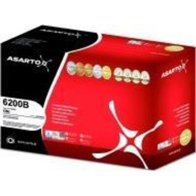 Asaro, Toner, Cartouche d'imprimante Asarto as-LO6200B noire, compatible OKI Asaro, Toner, Cartouche d'imprimante Asarto as-LO6200B noire, compatible OKI