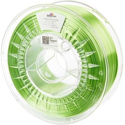 Spectrum Filament SILK PLA 1.75mm Apple Green 1kg (PLA, 1.75 mm, 1000 g), Filament 3D, Vert Spectrum Filament SILK PLA 1.75mm Apple Green 1kg (PLA, 1.75 mm, 1000 g), Filament 3D, Vert