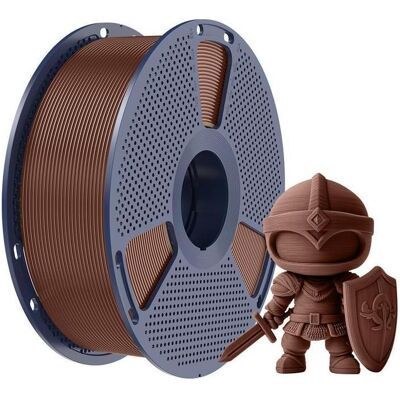 Sunlu Filament PLA+ (czekoladowy) (PLA+ LECTURE, 1.75 mm, 1000 g), Filament 3D, Marron Sunlu Filament PLA+ (czekoladowy) (PLA+ LECTURE, 1.75 mm, 1000 g), Filament 3D, Marron