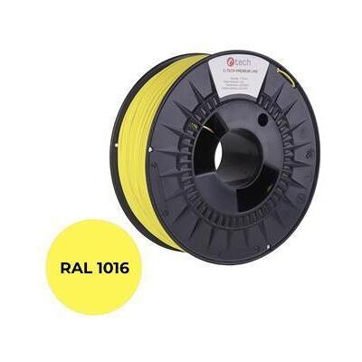 C-Tech Tisková struna (filament) PREMIUM LINE, PETG, sÃrová žlutá, RAL1016 (PETG, 1.75 mm, 1000 g), Filament 3D, Jaune C-Tech Tisková struna (filament) PREMIUM LINE, PETG, sÃrová žlutá, RAL1016 (PETG, 1.75 mm, 1000 g), Filament 3D, Jaune