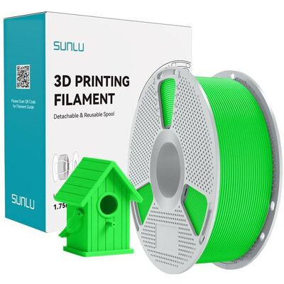 Sunlu ASA-Filament (grün) (ASA, 1.75 mm, 1000 g), Filament 3D, Vert Sunlu ASA-Filament (grün) (ASA, 1.75 mm, 1000 g), Filament 3D, Vert