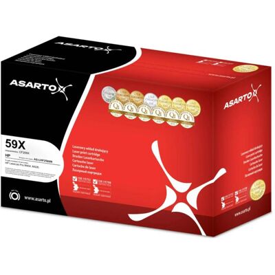 Asaro, Toner, Cartouche d'imprimante Asarto as-LHF259XN noire, compatible avec la HP 59X Asaro, Toner, Cartouche d'imprimante Asarto as-LHF259XN noire, compatible avec la HP 59X