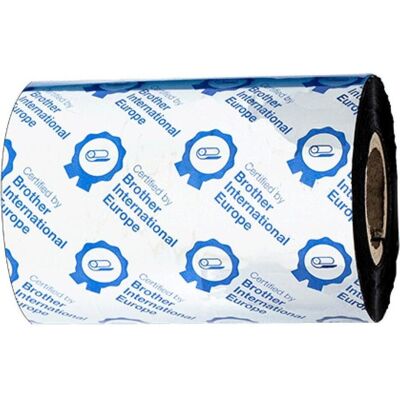 Brother Ruban d'étiquetage, BRS-1D300-080 Résine Std noire 300 m, 80mm (8 cm, Noir) Brother Ruban d'étiquetage, BRS-1D300-080 Résine Std noire 300 m, 80mm (8 cm, Noir)