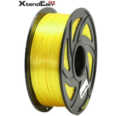 XtendLan PLA-Filament glänzend-gelb / Schnur für 3D-Drucker / PLA / 1,75 mm / 1 kg (PLA, 1000 g, 1.75 mm), Filament 3D, Jaune XtendLan PLA-Filament glänzend-gelb / Schnur für 3D-Drucker / PLA / 1,75 mm / 1 kg (PLA, 1000 g, 1.75 mm), Filament 3D, Jaune