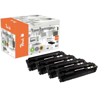Peach, Toner, Pack économique de cartouches de toner remplaçant Canon CRG-046 Peach, Toner, Pack économique de cartouches de toner remplaçant Canon CRG-046