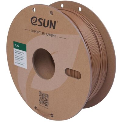 eSUN Filament PLA+ 1,75mm Marron clair 1kg 3D (PLA+ LECTURE, 1000 g, 1.75 mm), Filament 3D, Marron eSUN Filament PLA+ 1,75mm Marron clair 1kg 3D (PLA+ LECTURE, 1000 g, 1.75 mm), Filament 3D, Marron
