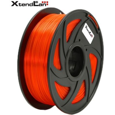 XtendLan PLA-Filament Orange / Schnur für 3D-Drucker / PLA / 1,75 mm / 1 kg (PLA, 1000 g, 1.75 mm), Filament 3D, Orange XtendLan PLA-Filament Orange / Schnur für 3D-Drucker / PLA / 1,75 mm / 1 kg (PLA, 1000 g, 1.75 mm), Filament 3D, Orange