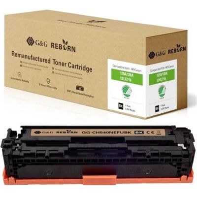 Toner Reborn Noir - Cartouche de toner pour imprimante Toner Reborn Noir - Cartouche de toner pour imprimante