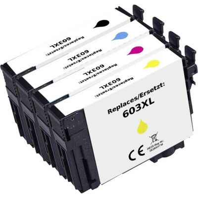 Renkforce, Cartouche d'impression, Cartouche d'encre de remplacement Epson 603XL, T03A6, T03A1, T03A2, T03A3, T03A4 Renkforce, Cartouche d'impression, Cartouche d'encre de remplacement Epson 603XL, T03A6, T03A1, T03A2, T03A3, T03A4