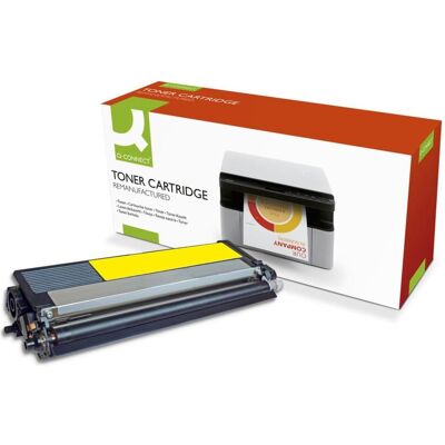 Q-Connect, Toner, Toner laser de remplacement pour Brother TN-321Y 1,5K (Y) Q-Connect, Toner, Toner laser de remplacement pour Brother TN-321Y 1,5K (Y)