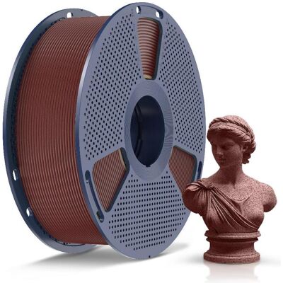 Sunlu Filament PLA High-Speed Marble (ceglany czerwony) (PLA, 1.75 mm, 1000 g), Filament 3D, Rouge Sunlu Filament PLA High-Speed Marble (ceglany czerwony) (PLA, 1.75 mm, 1000 g), Filament 3D, Rouge