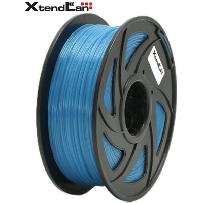 XtendLan PLA-Filament azurblau / Schnur für 3D-Drucker / PLA / 1,75 mm / 1 kg (PLA, 1000 g, 1.75 mm), Filament 3D, Bleu XtendLan PLA-Filament azurblau / Schnur für 3D-Drucker / PLA / 1,75 mm / 1 kg (PLA, 1000 g, 1.75 mm), Filament 3D, Bleu