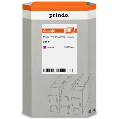 Prindo, Cartouche d'impression, compatible avec HP 31 (M) Prindo, Cartouche d'impression, compatible avec HP 31 (M)