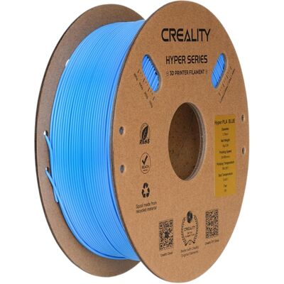 Creality Hyper Vitesse (PLA, 1.75 mm, 1000 g), Filament 3D, Bleu Creality Hyper Vitesse (PLA, 1.75 mm, 1000 g), Filament 3D, Bleu