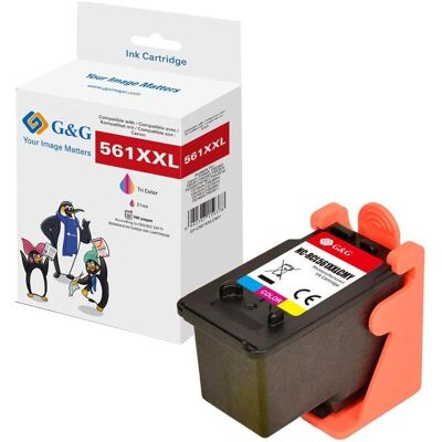 G&G, Cartouche d'impression, XXL-Druckrpatrone kompatibel mit Canon CL-561XL G&G, Cartouche d'impression, XXL-Druckrpatrone kompatibel mit Canon CL-561XL