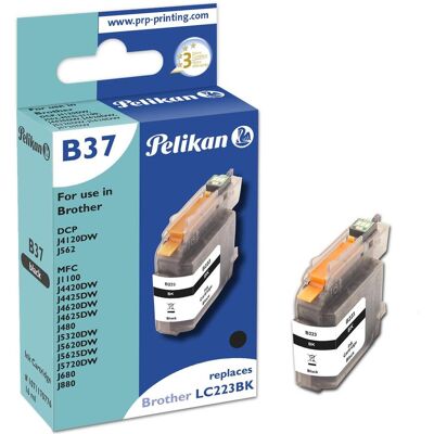 Pelikan Cartouche d'impression, B37 Black - Compatible - noir - Brother - Bloc simple - 1 pièce(s) - 600 Se (CF) Pelikan Cartouche d'impression, B37 Black - Compatible - noir - Brother - Bloc simple - 1 pièce(s) - 600 Se (CF)