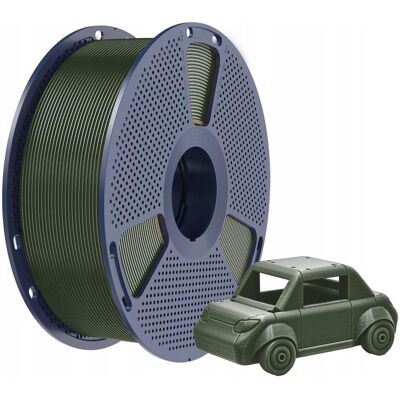 Sunlu PETG-Filament mit Beschichtung (Olive) (PETG, 1.75 mm, 1000 g), Filament 3D, Vert Sunlu PETG-Filament mit Beschichtung (Olive) (PETG, 1.75 mm, 1000 g), Filament 3D, Vert