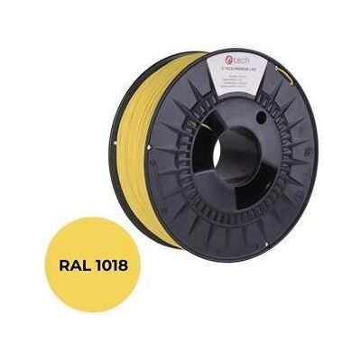 C-Tech Tisková struna (filament) PREMIUM LINE, PLA, zinková žlutá¡, RAL1018 (PLA, 1.75 mm, 1000 g), Filament 3D, Jaune C-Tech Tisková struna (filament) PREMIUM LINE, PLA, zinková žlutá¡, RAL1018 (PLA, 1.75 mm, 1000 g), Filament 3D, Jaune