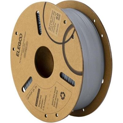 Elegoo Pla (1.75 mm, 1000 g), Filament 3D, Gris Elegoo Pla (1.75 mm, 1000 g), Filament 3D, Gris