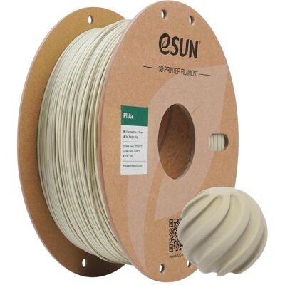 eSUN PLA+ Hell Khaki Filament 1.75mm 1Kg (PLA, PLA+ LECTURE, 1000 g, 1.75 mm), Filament 3D, Beige, Vert eSUN PLA+ Hell Khaki Filament 1.75mm 1Kg (PLA, PLA+ LECTURE, 1000 g, 1.75 mm), Filament 3D, Beige, Vert