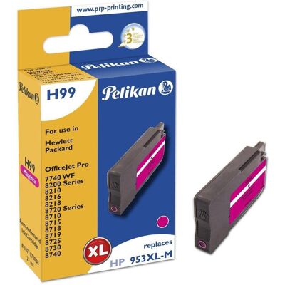 Cartouche d'Encre Magenta Pelikan H99 - Haute Capacité Cartouche d'Encre Magenta Pelikan H99 - Haute Capacité