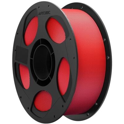 Anycubic PLA + Filament 1kg Red (PLA+ LECTURE, 1000 g, 1.75 mm), Filament 3D, Rouge Anycubic PLA + Filament 1kg Red (PLA+ LECTURE, 1000 g, 1.75 mm), Filament 3D, Rouge