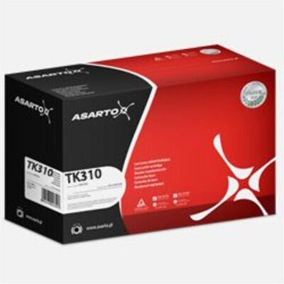Asaro, Toner, Cartouche d'imprimante Asarto as-LK310 noire, compatible avec la Kyocera TK-310 Asaro, Toner, Cartouche d'imprimante Asarto as-LK310 noire, compatible avec la Kyocera TK-310