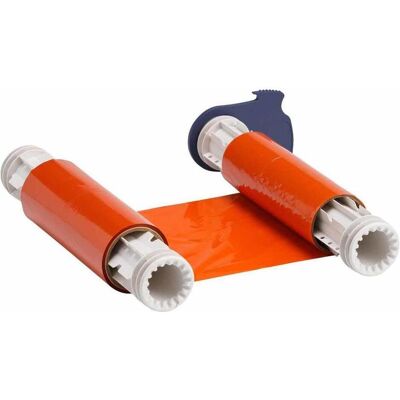 Brady B85-R-158x60-OR, Ruban, orange, 158.00 mm x 60.00 m, pour BBP85 et PowerMark, Imprimante : accessoires Brady B85-R-158x60-OR, Ruban, orange, 158.00 mm x 60.00 m, pour BBP85 et PowerMark, Imprimante : accessoires