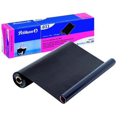 Pelikan Fax : accessoires, Rouleau de transfert pour Brother Fax 1010 Pelikan Fax : accessoires, Rouleau de transfert pour Brother Fax 1010