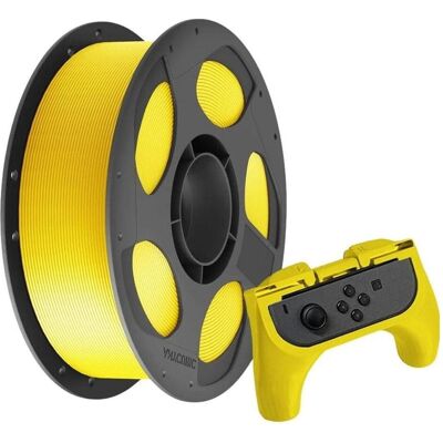Anycubic PLA + Filament 1kg Yellow (PLA, 1.75 mm, 1000 g), Filament 3D, Jaune Anycubic PLA + Filament 1kg Yellow (PLA, 1.75 mm, 1000 g), Filament 3D, Jaune