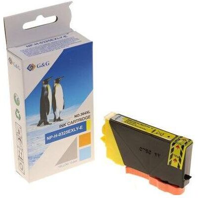 G&G, Cartouche d'impression, Gelbe Tintenpatrone, kompatibel mit HP 364XL/CB325EE G&G, Cartouche d'impression, Gelbe Tintenpatrone, kompatibel mit HP 364XL/CB325EE