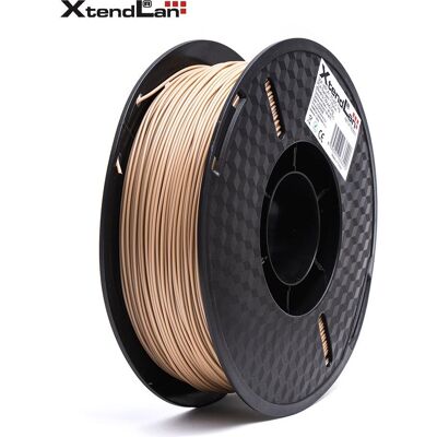 XtendLan PLA filament 1,75mm dřevěný 1kg (PLA, 1000 g, 1.75 mm), Filament 3D, Marron XtendLan PLA filament 1,75mm dřevěný 1kg (PLA, 1000 g, 1.75 mm), Filament 3D, Marron
