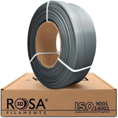BrightSign ROSA3D Filament Refill PLA Starter Gray 1,75mm 1kg (PLA, 1.75 mm, 1000 g), Filament 3D, Gris BrightSign ROSA3D Filament Refill PLA Starter Gray 1,75mm 1kg (PLA, 1.75 mm, 1000 g), Filament 3D, Gris