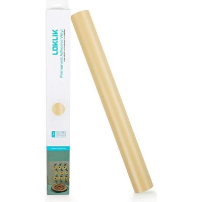LOKLiK Vinyle Adhésif Permanent - Mat pour Surfaces Lisses LOKLiK Vinyle Adhésif Permanent - Mat pour Surfaces Lisses