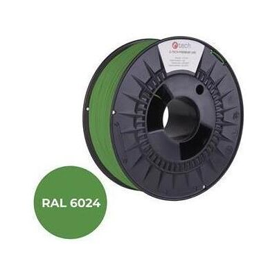 C-Tech Tiskov ?? struna (filament) PREMIUM LINE, PETG, dopravn ?? zelen ??, RAL6024 (PETG, 1.75 mm, 1000 g), Filament 3D, Vert C-Tech Tiskov ?? struna (filament) PREMIUM LINE, PETG, dopravn ?? zelen ??, RAL6024 (PETG, 1.75 mm, 1000 g), Filament 3D, Vert