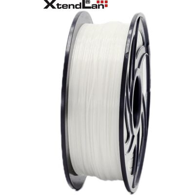 XtendLan PETG-Filament weiss / Schnur für 3D-Drucker / PETG / 1,75 mm / 1 kg (PETG, 1000 g, 1.75 mm), Filament 3D, Blanc XtendLan PETG-Filament weiss / Schnur für 3D-Drucker / PETG / 1,75 mm / 1 kg (PETG, 1000 g, 1.75 mm), Filament 3D, Blanc