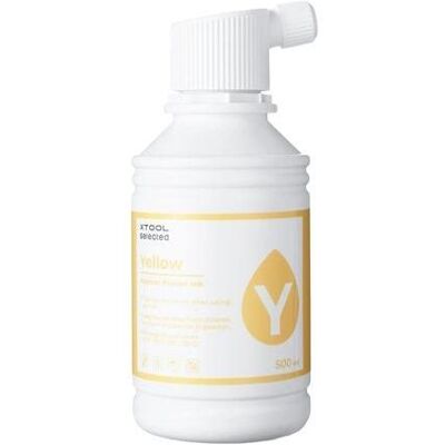 XTool Selected Apparel Printer Ink - Yellow (500 ml), 3D accessoires XTool Selected Apparel Printer Ink - Yellow (500 ml), 3D accessoires