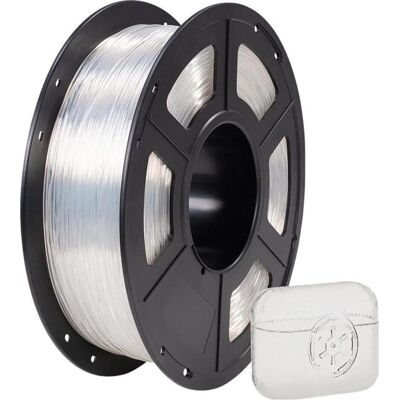 Anycubic TPU-Filament (transparent) 1 kg (TPU, 1.75 mm, 1000 g), Filament 3D, Transparent Anycubic TPU-Filament (transparent) 1 kg (TPU, 1.75 mm, 1000 g), Filament 3D, Transparent
