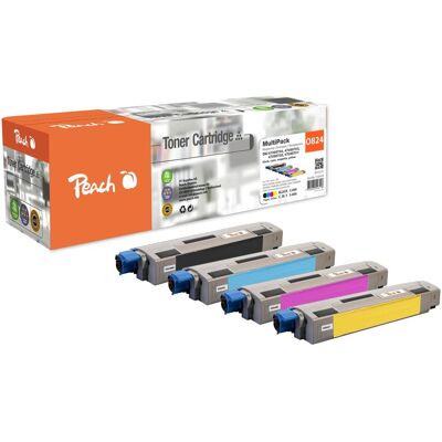 Peach, Toner, Spar Pack Tonermodule ersetzt Oki No. 47095701-4 Peach, Toner, Spar Pack Tonermodule ersetzt Oki No. 47095701-4
