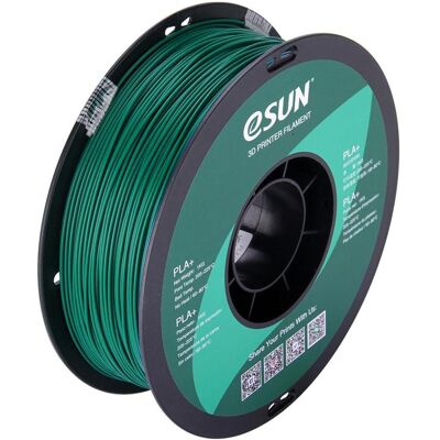 eSUN PLA+ 1.75mm Vert 1Kg (PLA+ LECTURE, 1000 g), Filament 3D, Vert eSUN PLA+ 1.75mm Vert 1Kg (PLA+ LECTURE, 1000 g), Filament 3D, Vert
