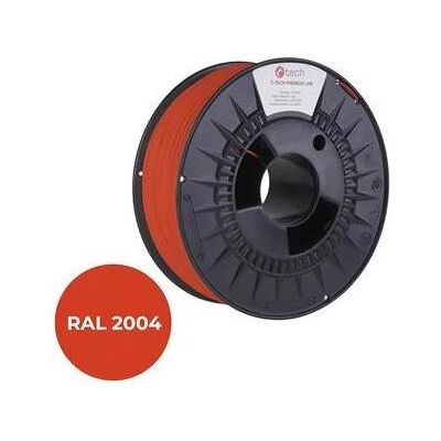 C-Tech Tisková struna (filament) PREMIUM LINE, PLA, oranžová pravá, RAL2004 (PLA, 1.75 mm, 1000 g), Filament 3D, Orange C-Tech Tisková struna (filament) PREMIUM LINE, PLA, oranžová pravá, RAL2004 (PLA, 1.75 mm, 1000 g), Filament 3D, Orange