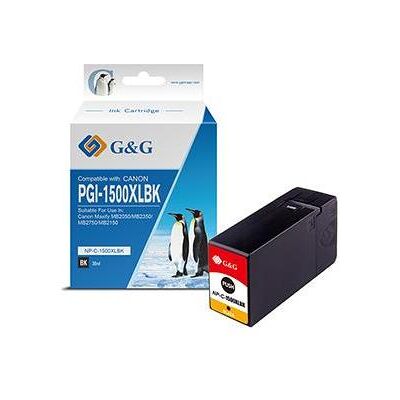 G&G, Cartouche d'impression, compatible Encre avec PGI 1500XL, NP-C-1500XLBK/C, noir (CF) G&G, Cartouche d'impression, compatible Encre avec PGI 1500XL, NP-C-1500XLBK/C, noir (CF)