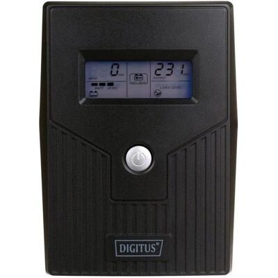 Digitus UPS Line-Interactive LCD Basique - 600VA, 360W, 2x Schuko Digitus UPS Line-Interactive LCD Basique - 600VA, 360W, 2x Schuko